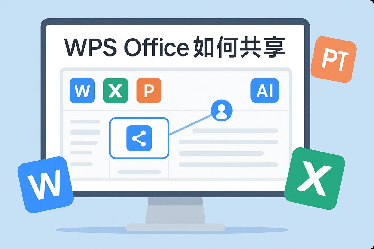 Wps office如何共享