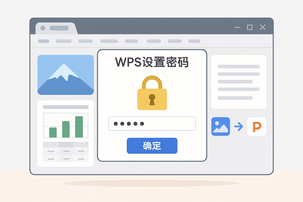 WPS设置密码