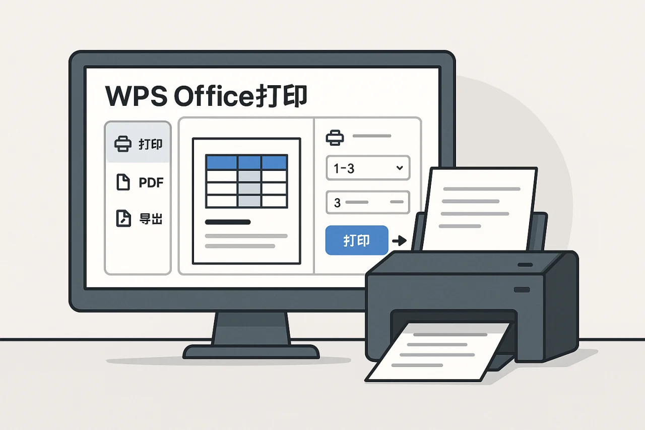 Wps office打印
