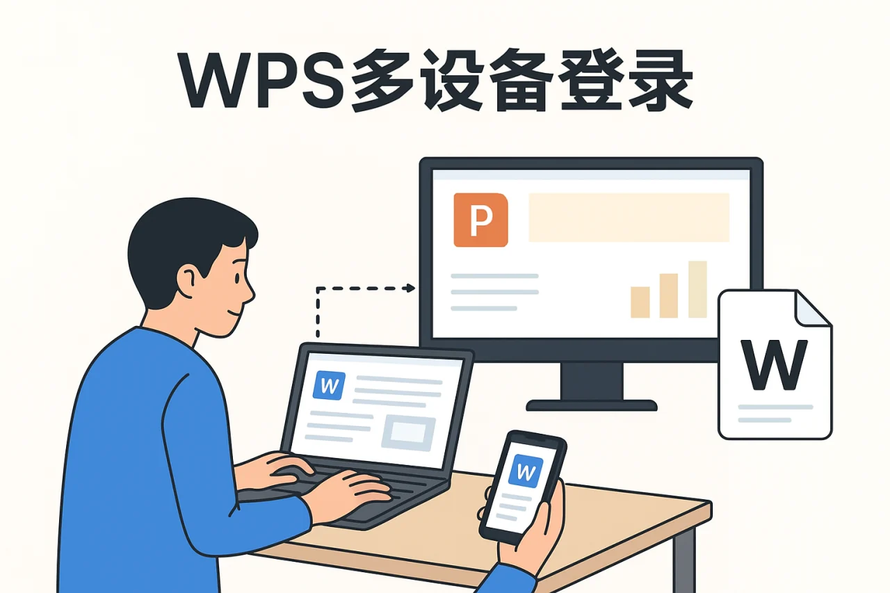 WPS多设备登录