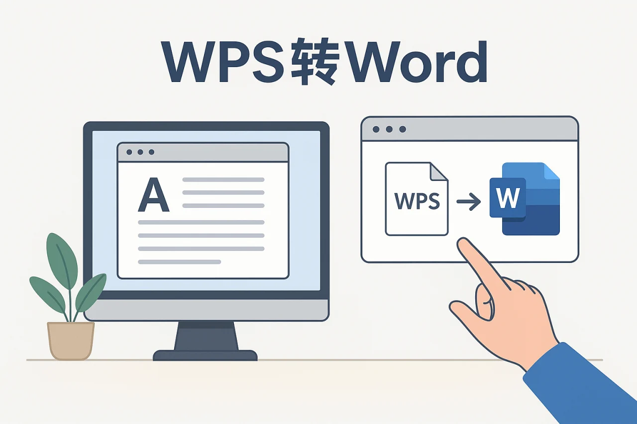 WPS转Word