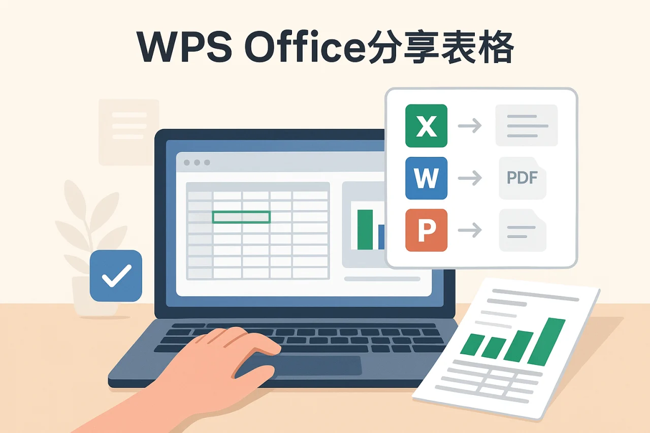 WPS Office分享表格