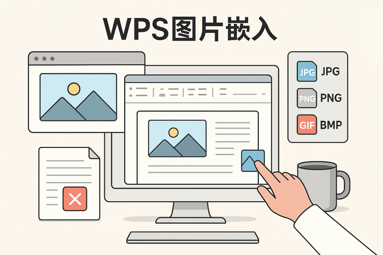 WPS图片嵌入