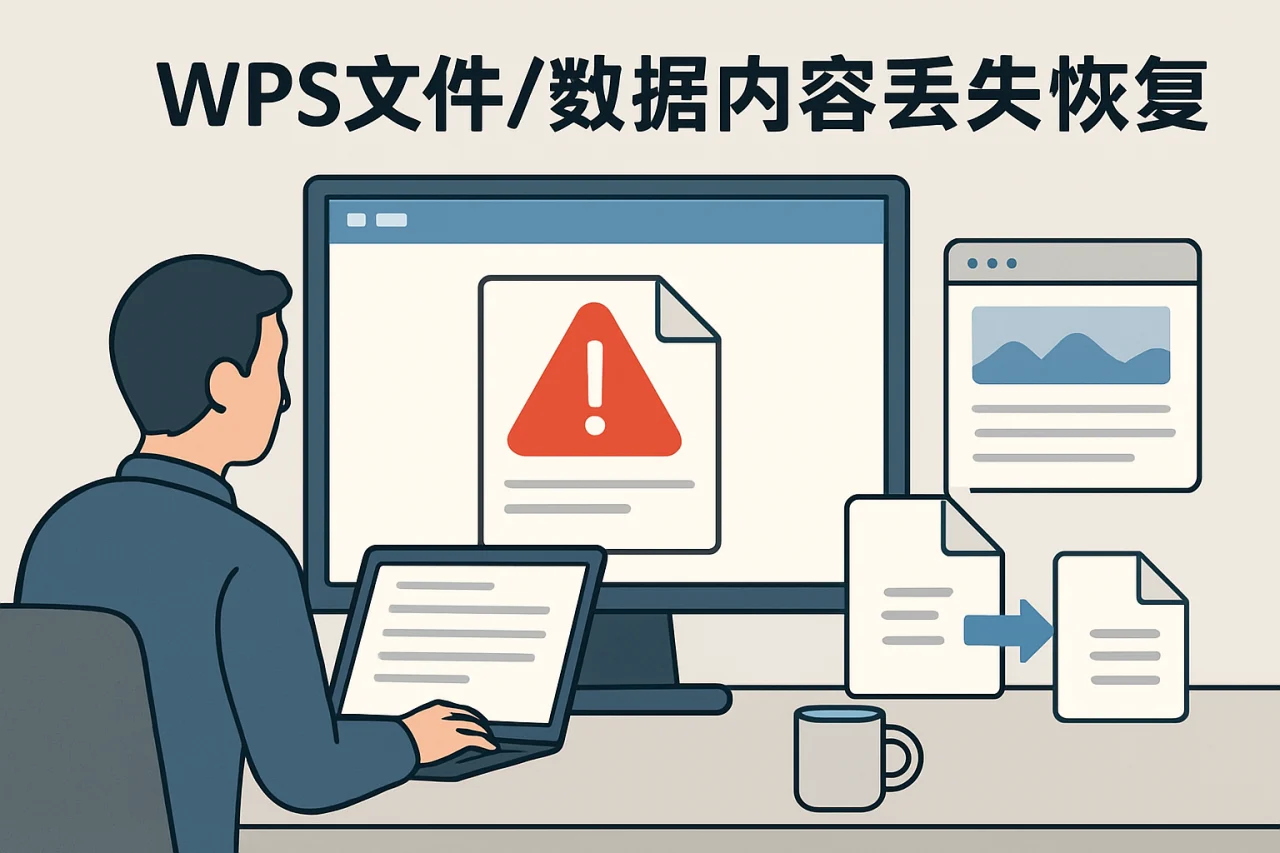 WPS文件/数据内容丢失恢复