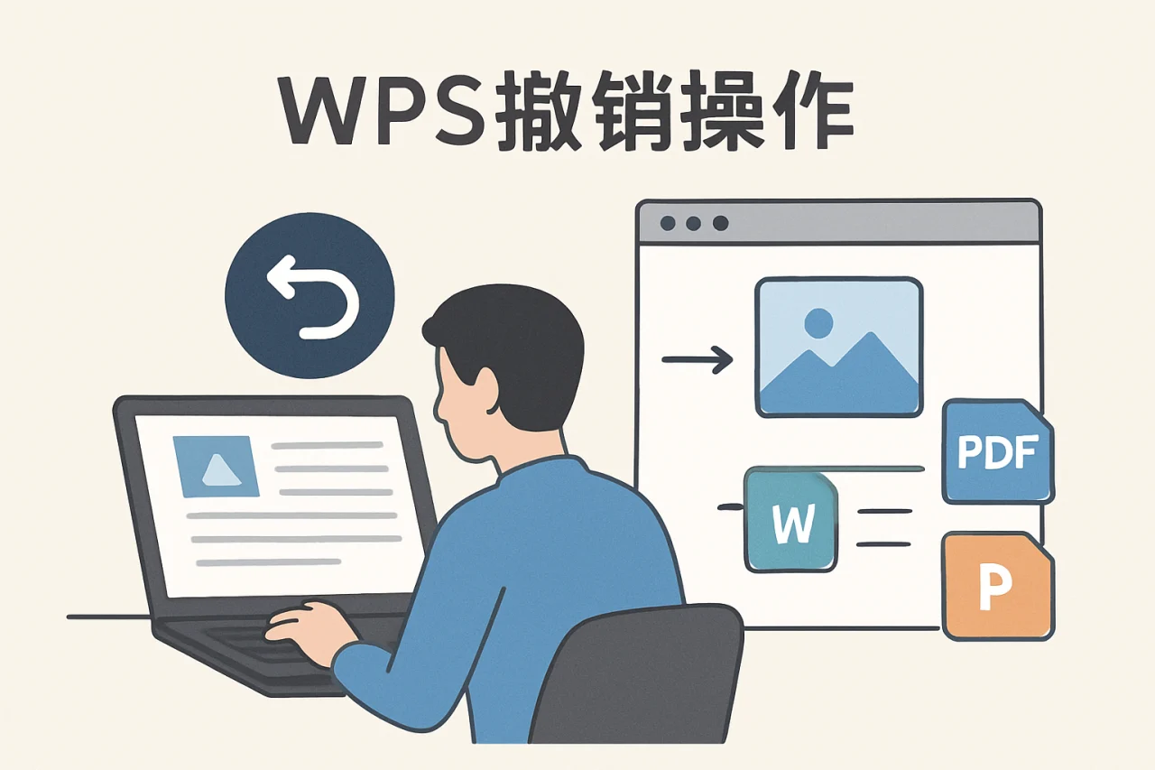 WPS撤销操作