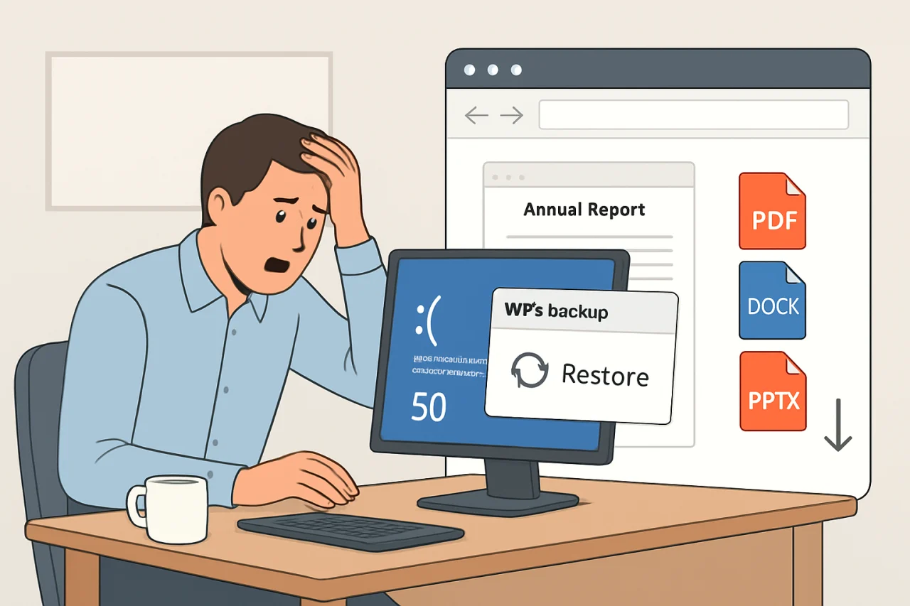 WPS备份文件