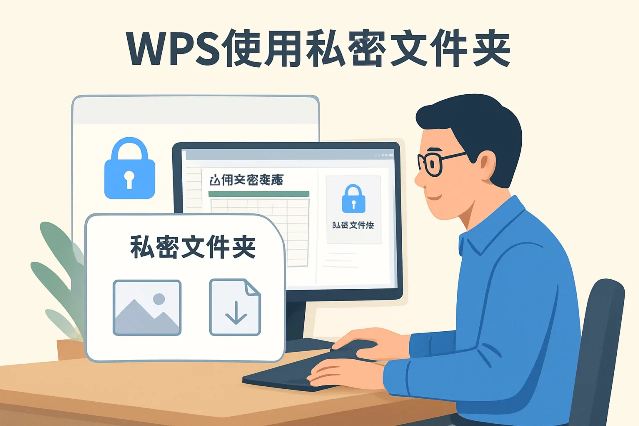WPS使用私密文件夹