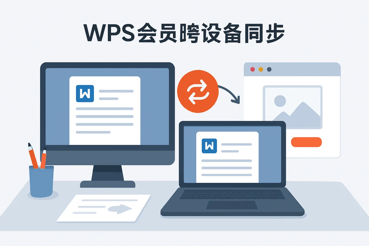 WPS会员跨设备同步