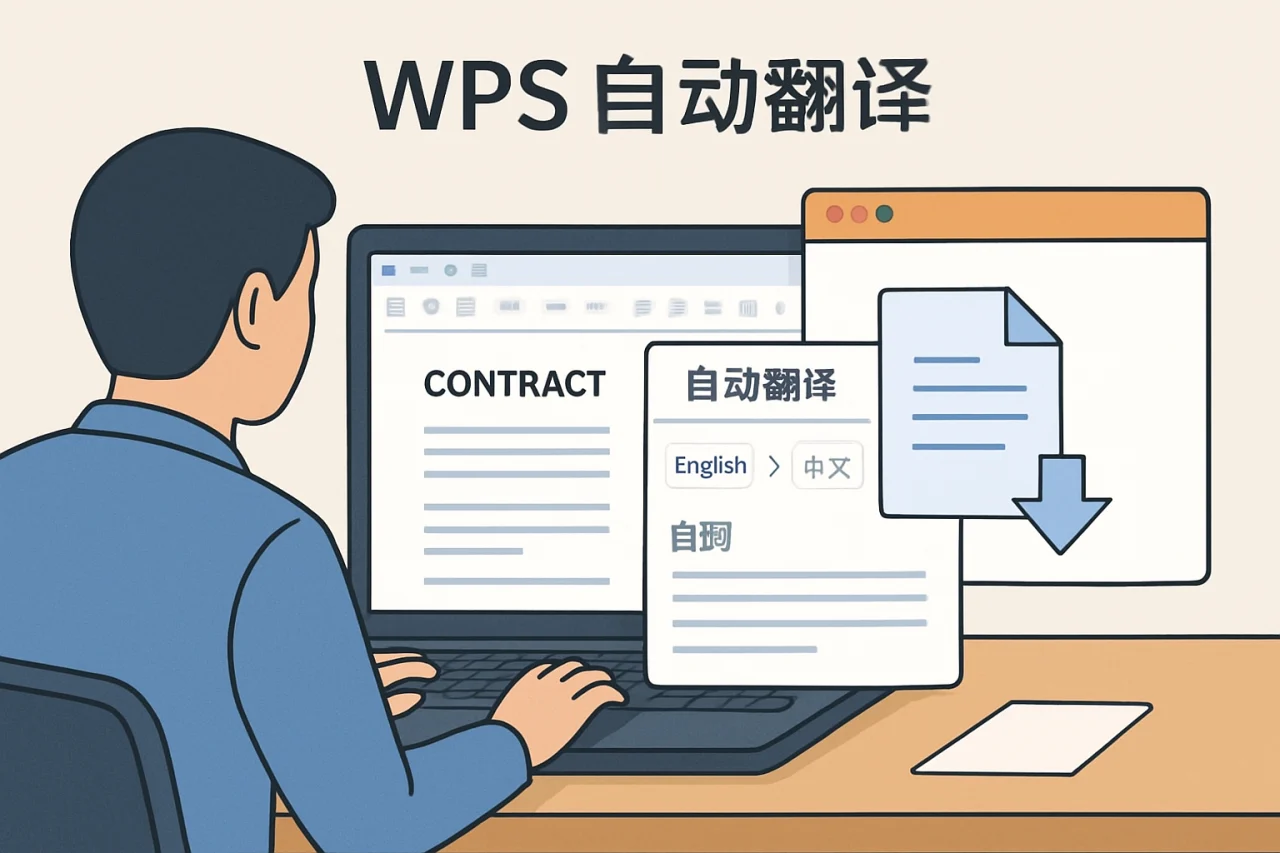 WPS自动翻译
