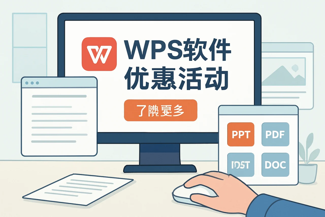 wps软件优惠活动