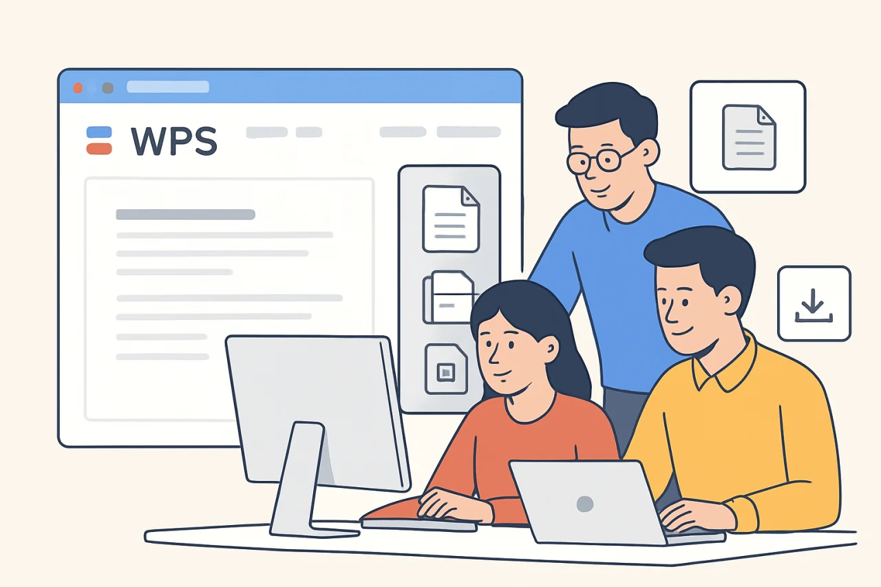 wps软件团队协作编辑