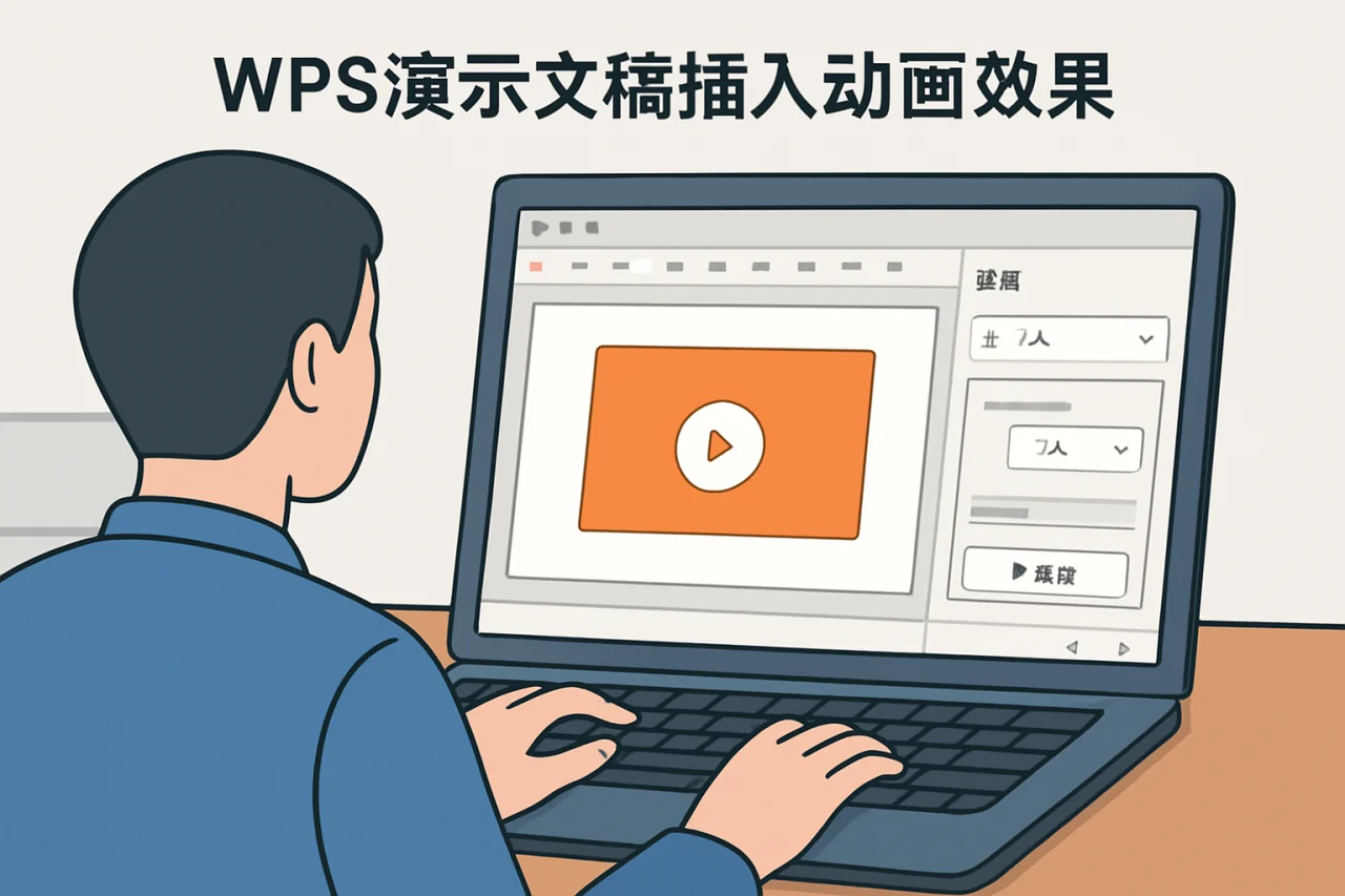 wps演示文稿插入动画效果
