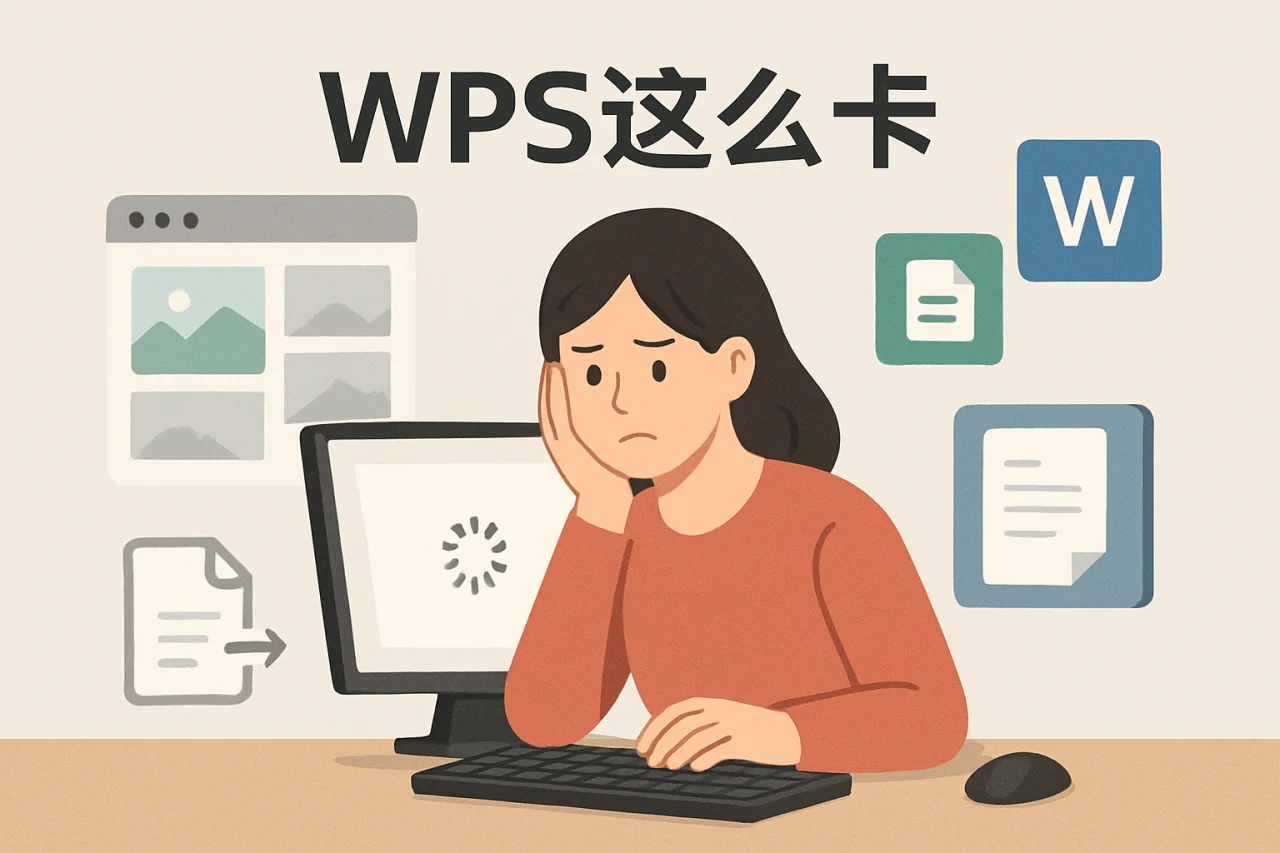 wps这么卡