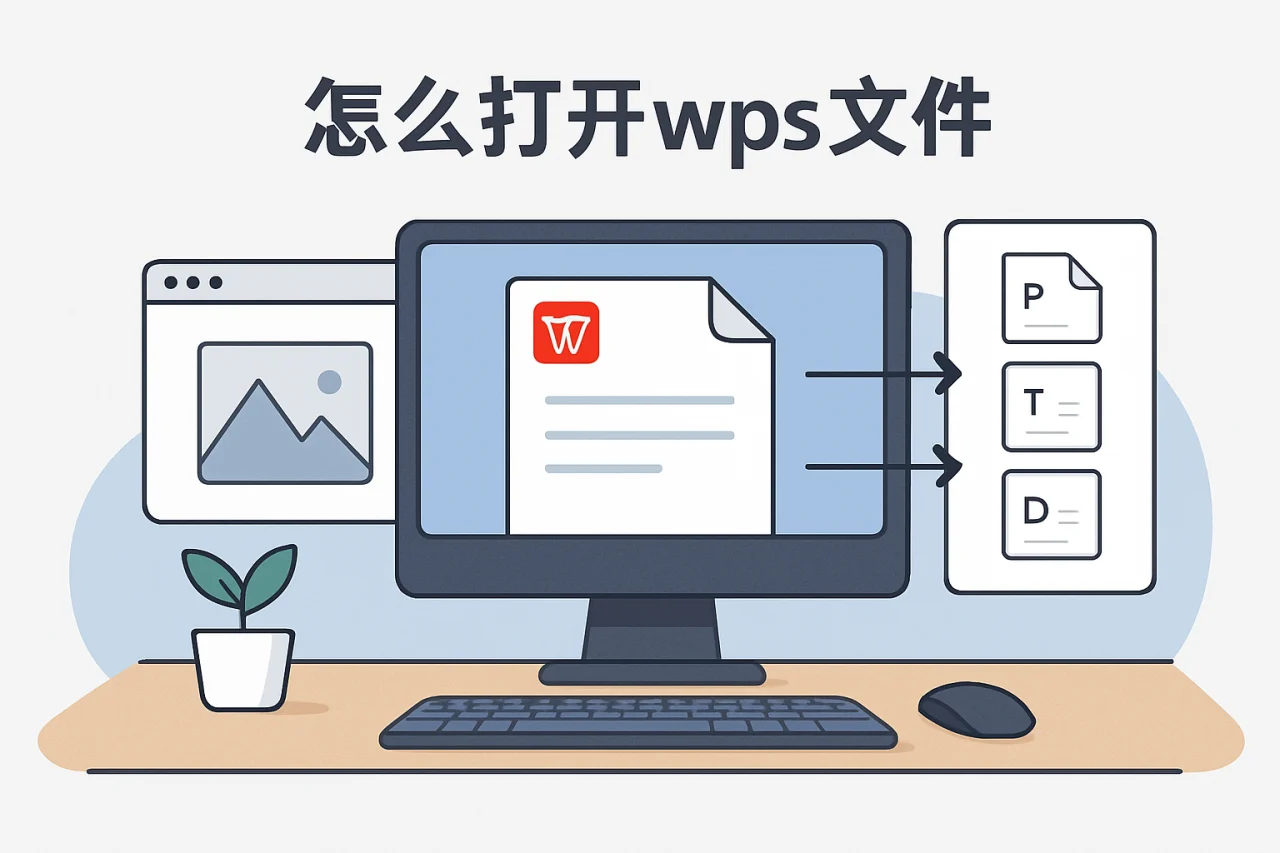 怎么打开wps文件