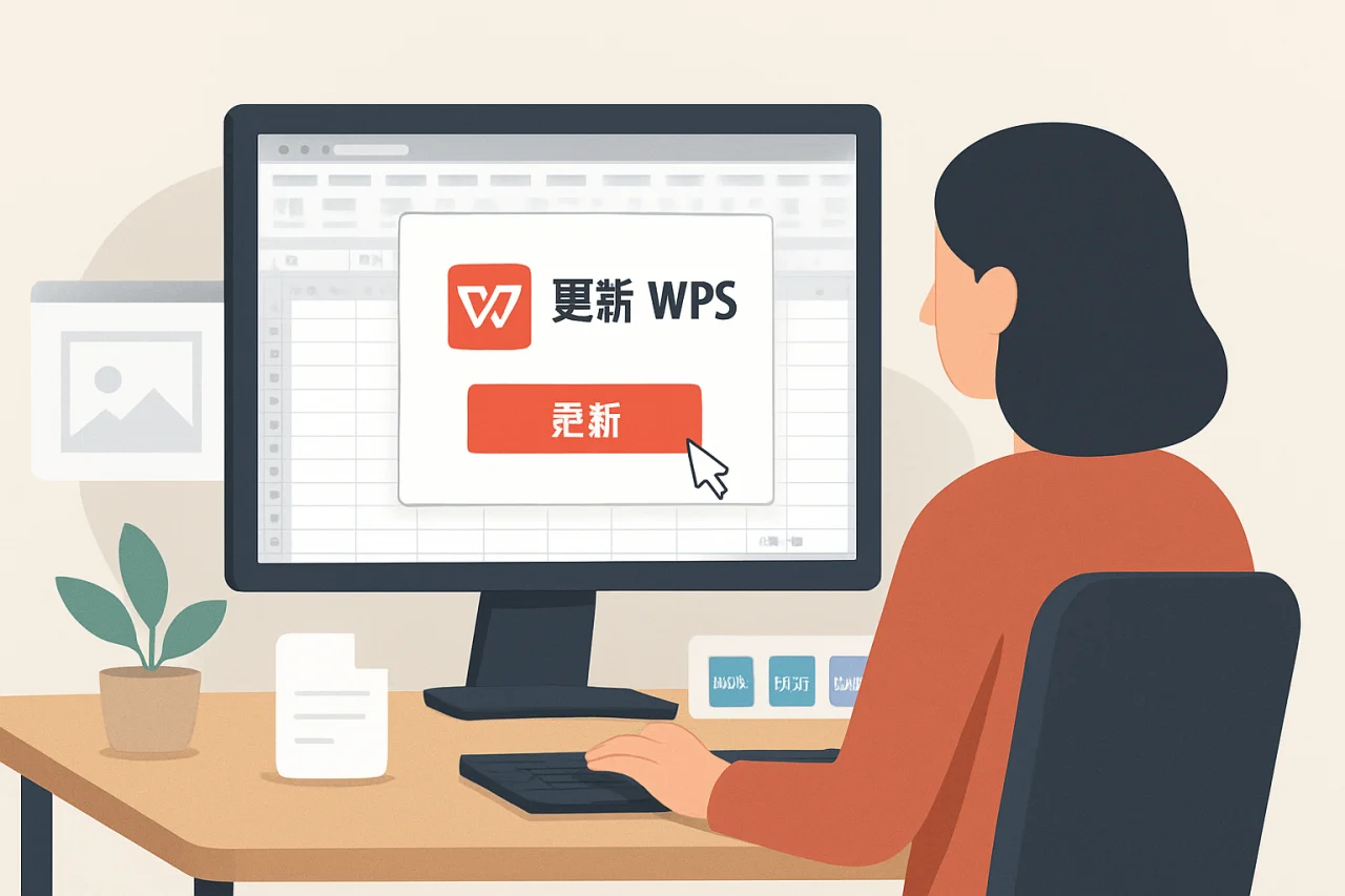 更新wps