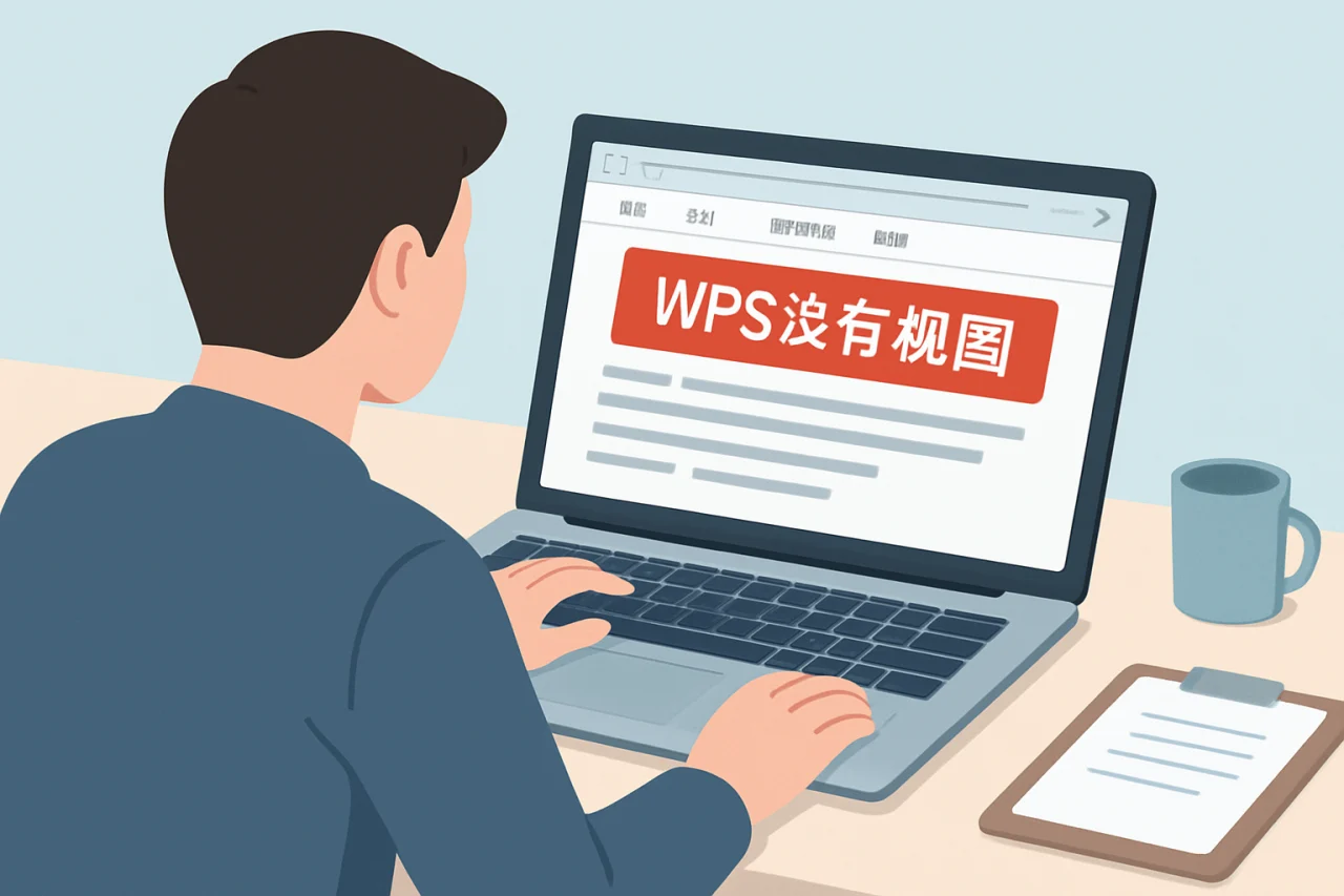 wps没有视图
