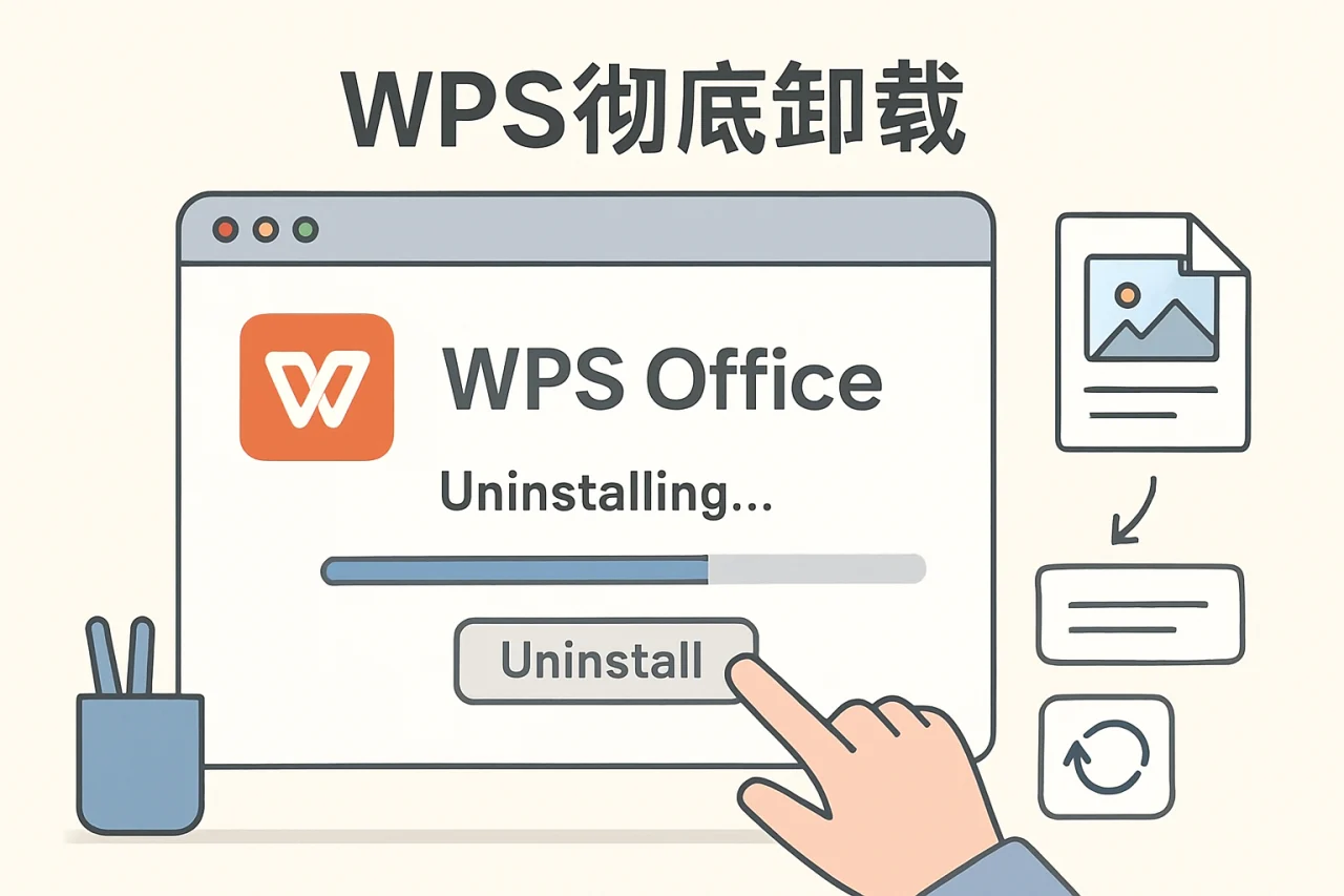 WPS彻底卸载