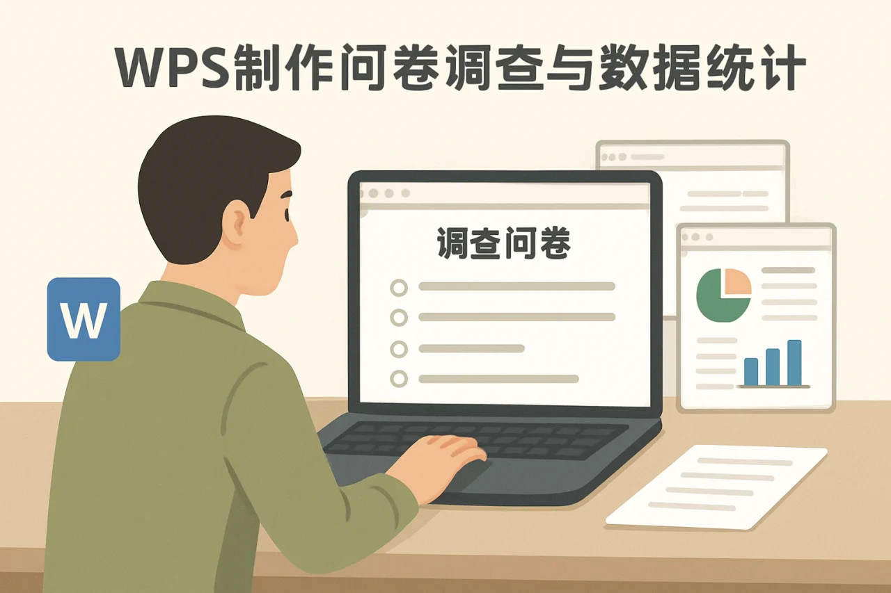 WPS制作问卷调查与数据统计