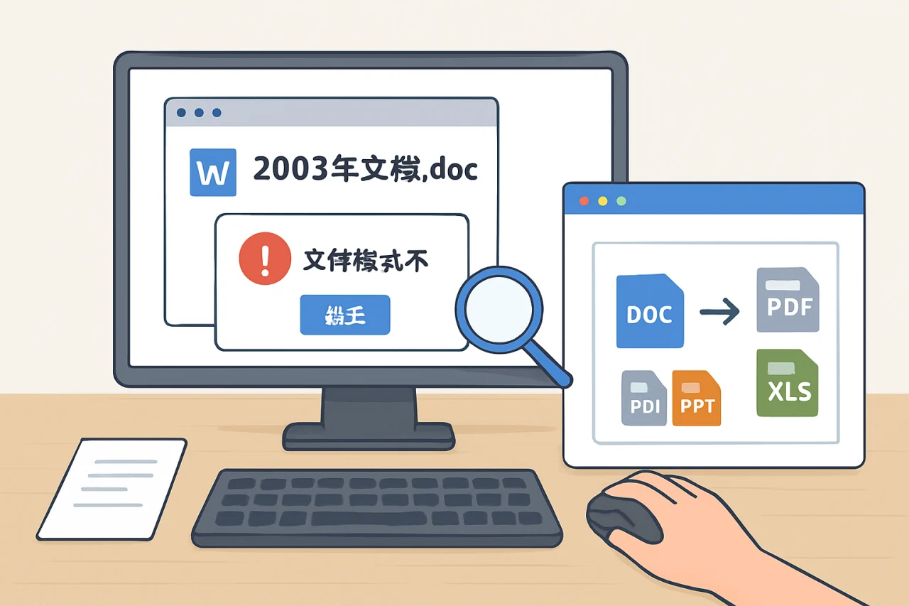 WPS强制开启老文件