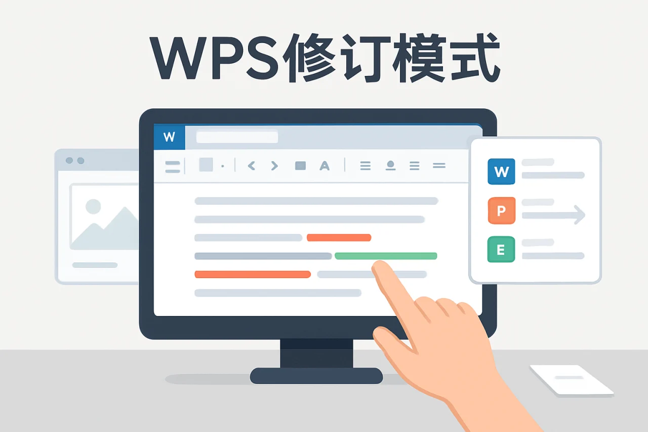 WPS修订模式