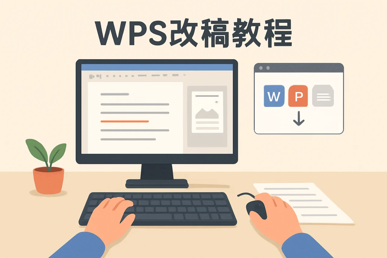 WPS改稿教程