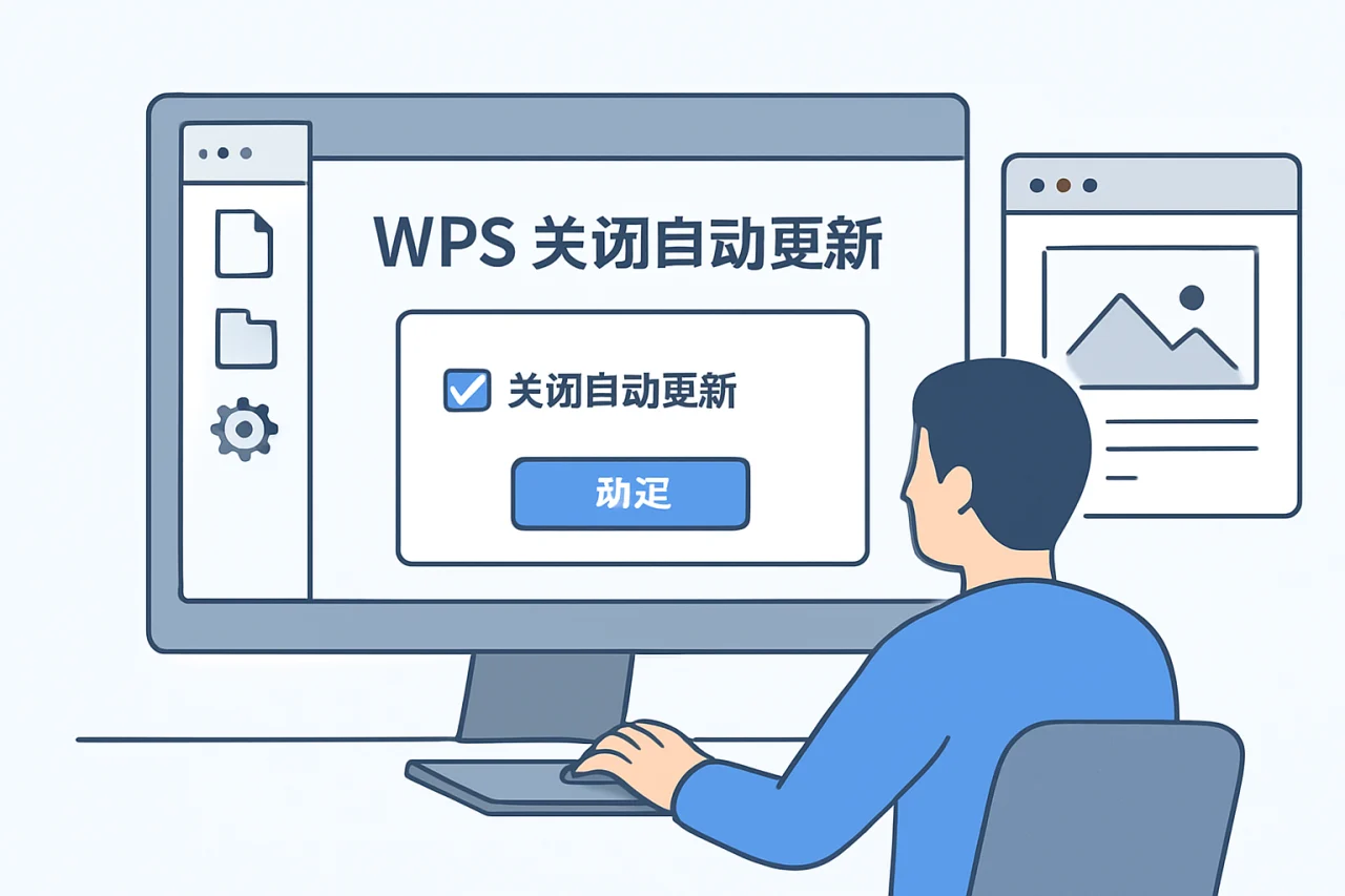 WPS关闭自动更新