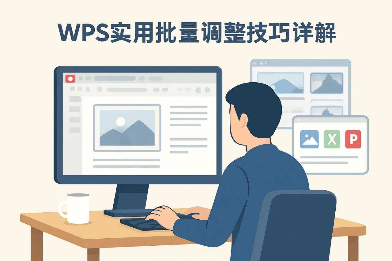 WPS实用批量调整技巧详解