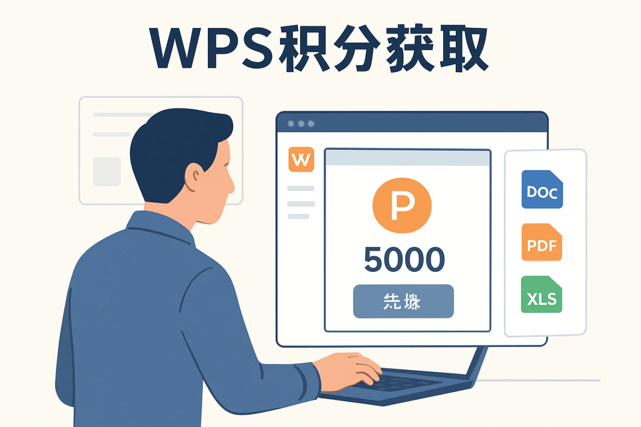 WPS积分获取