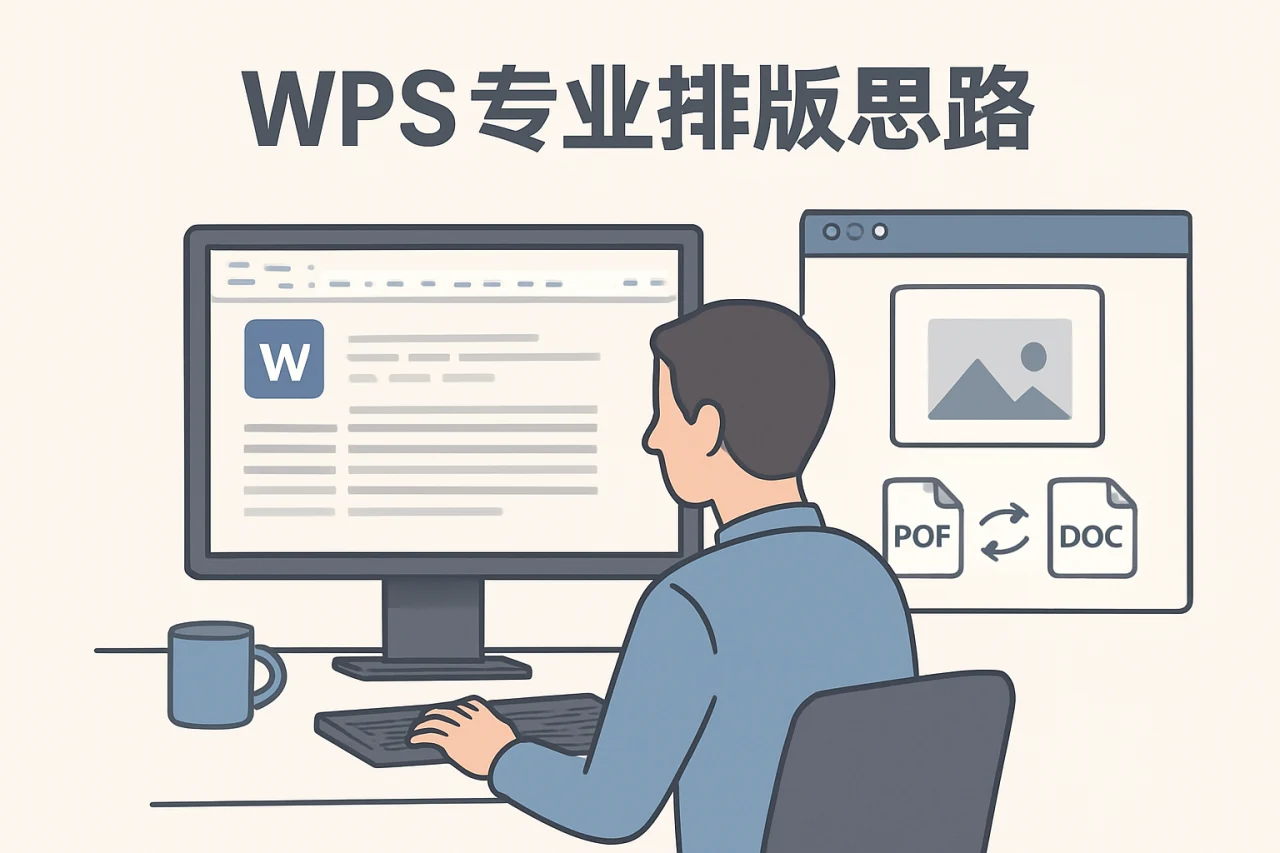 WPS专业排版思路