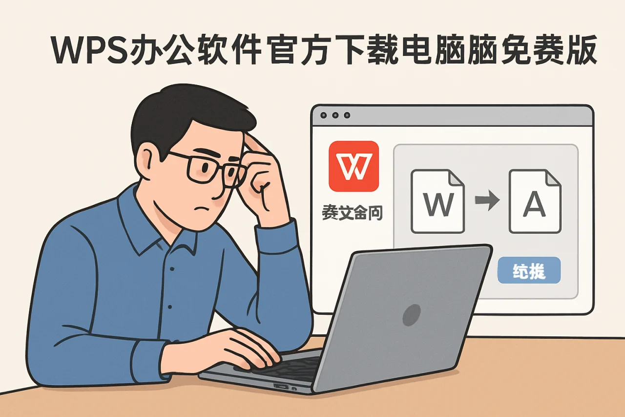 wps办公软件官方下载电脑版免费版