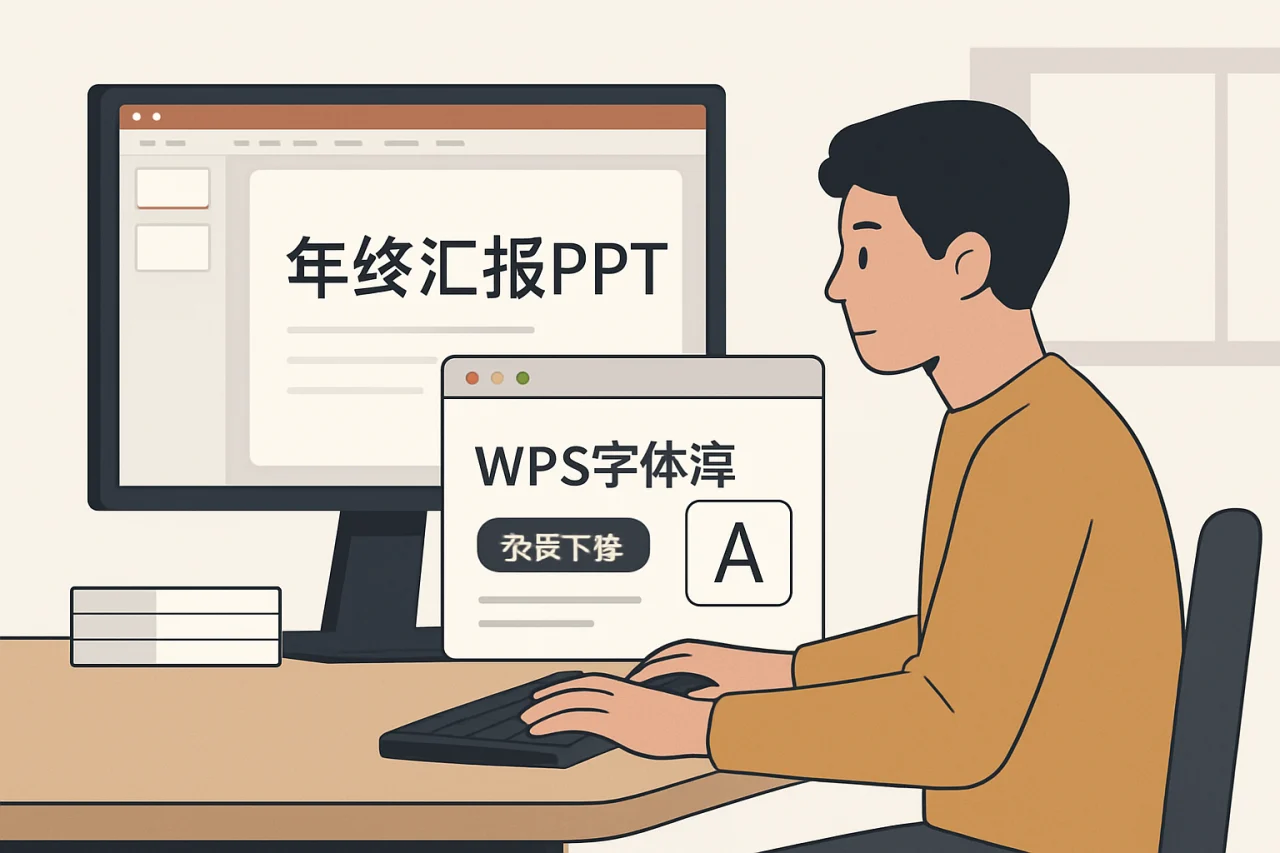 wps字体库免费下载
