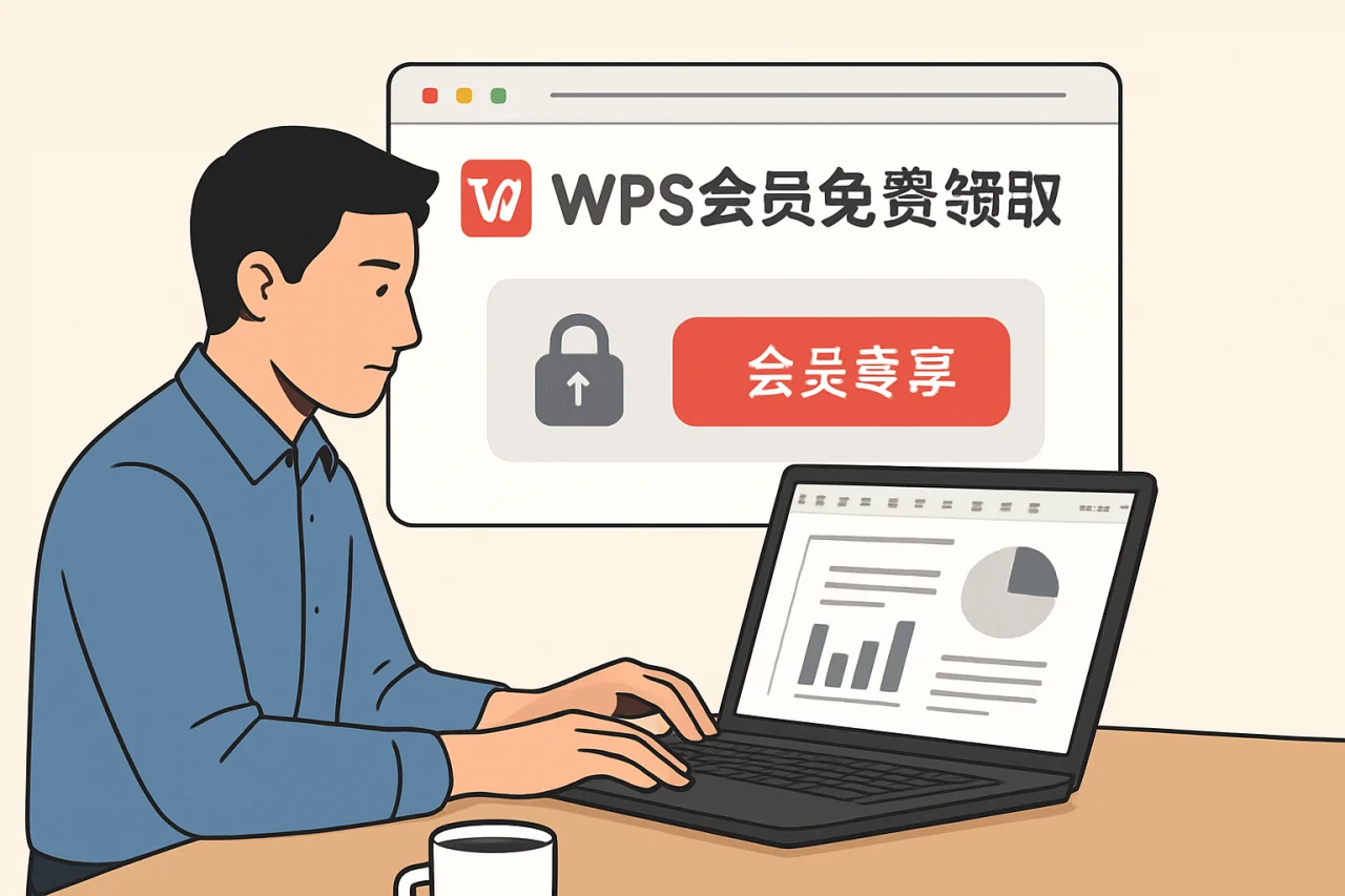 wps会员免费领取
