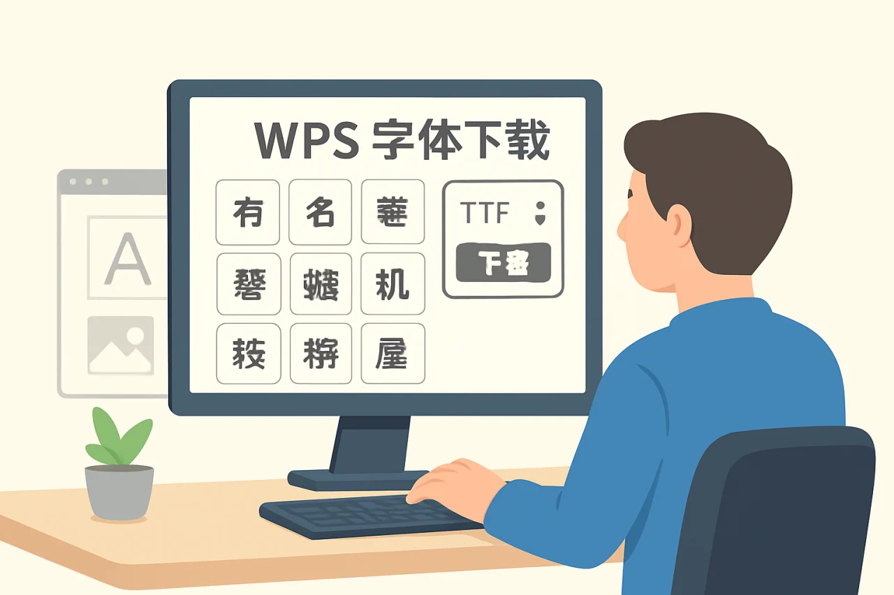 wps字体下载