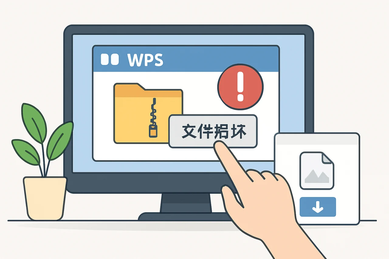 wps解压