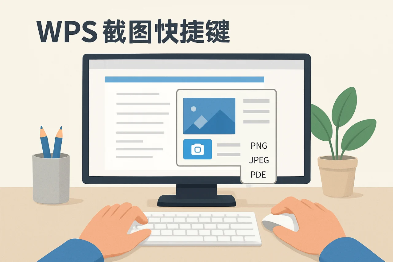 wps截图快捷键