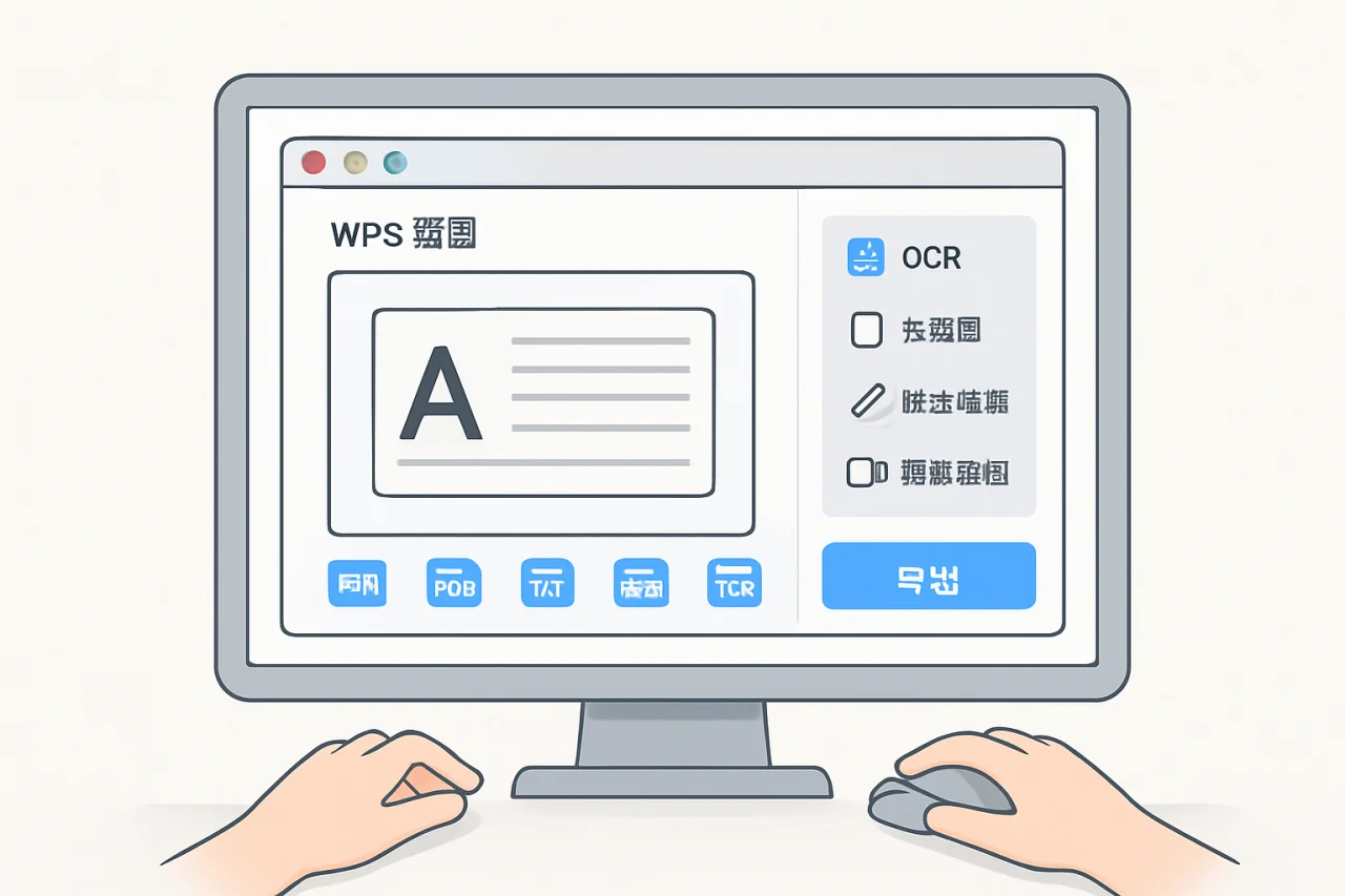 wps  截图