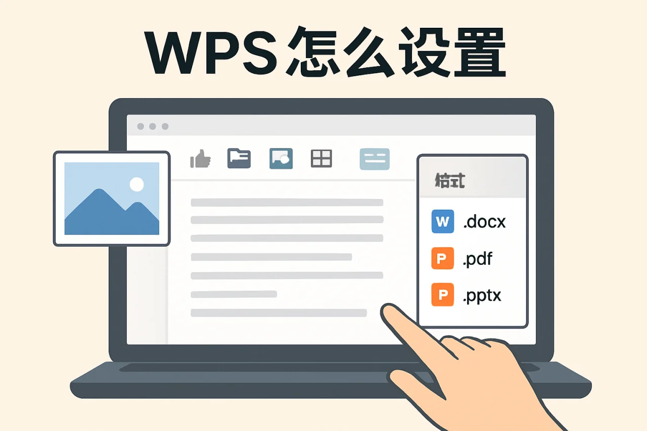 wps怎么设置
