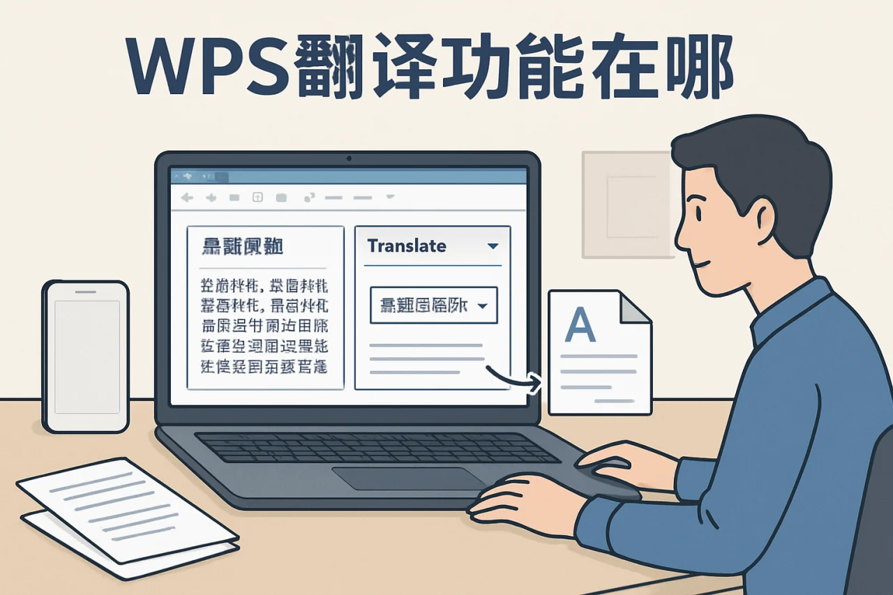 wps翻译功能在哪