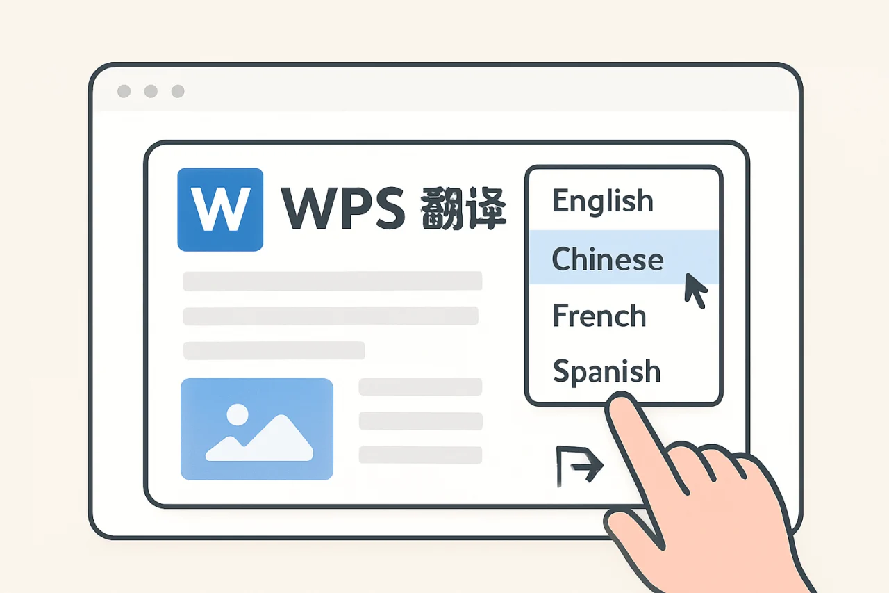 wps翻译