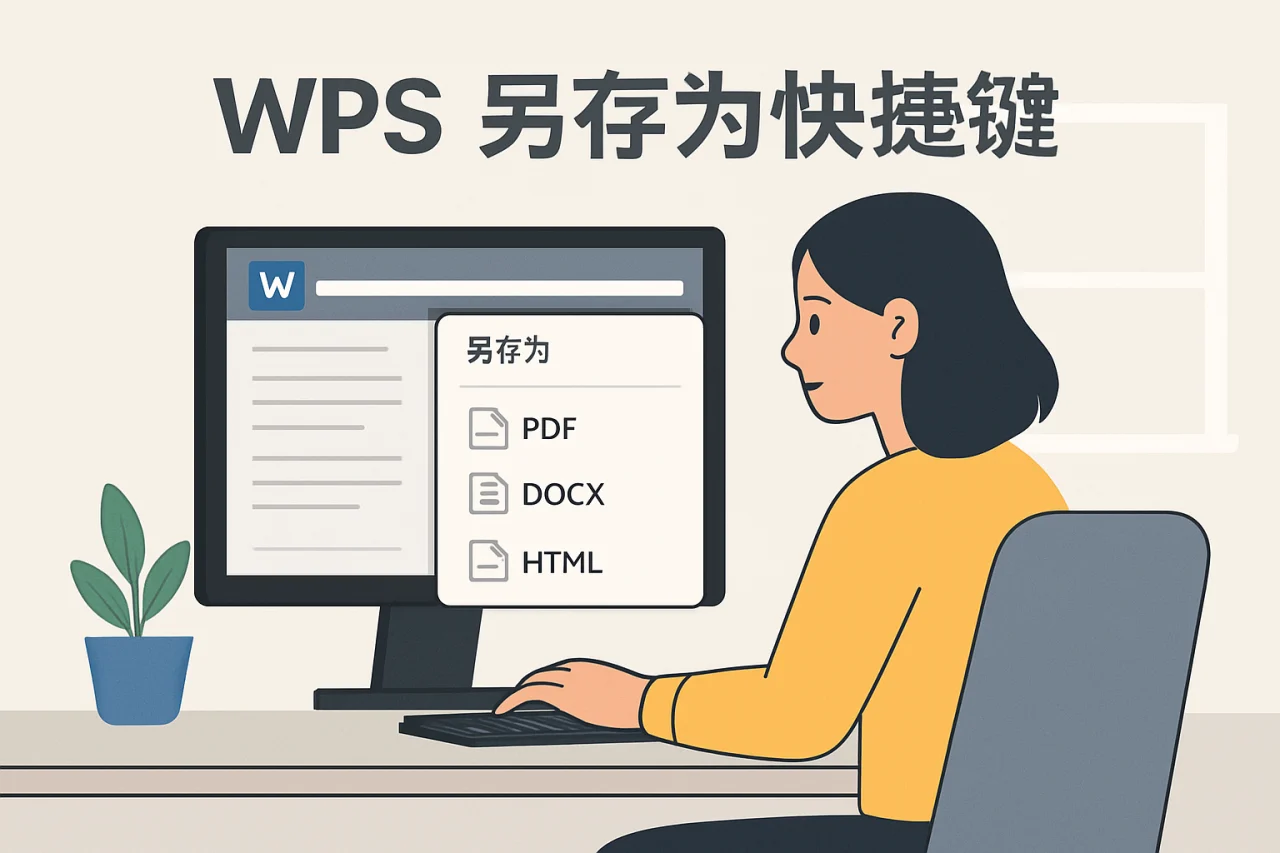 wps另存为快捷键