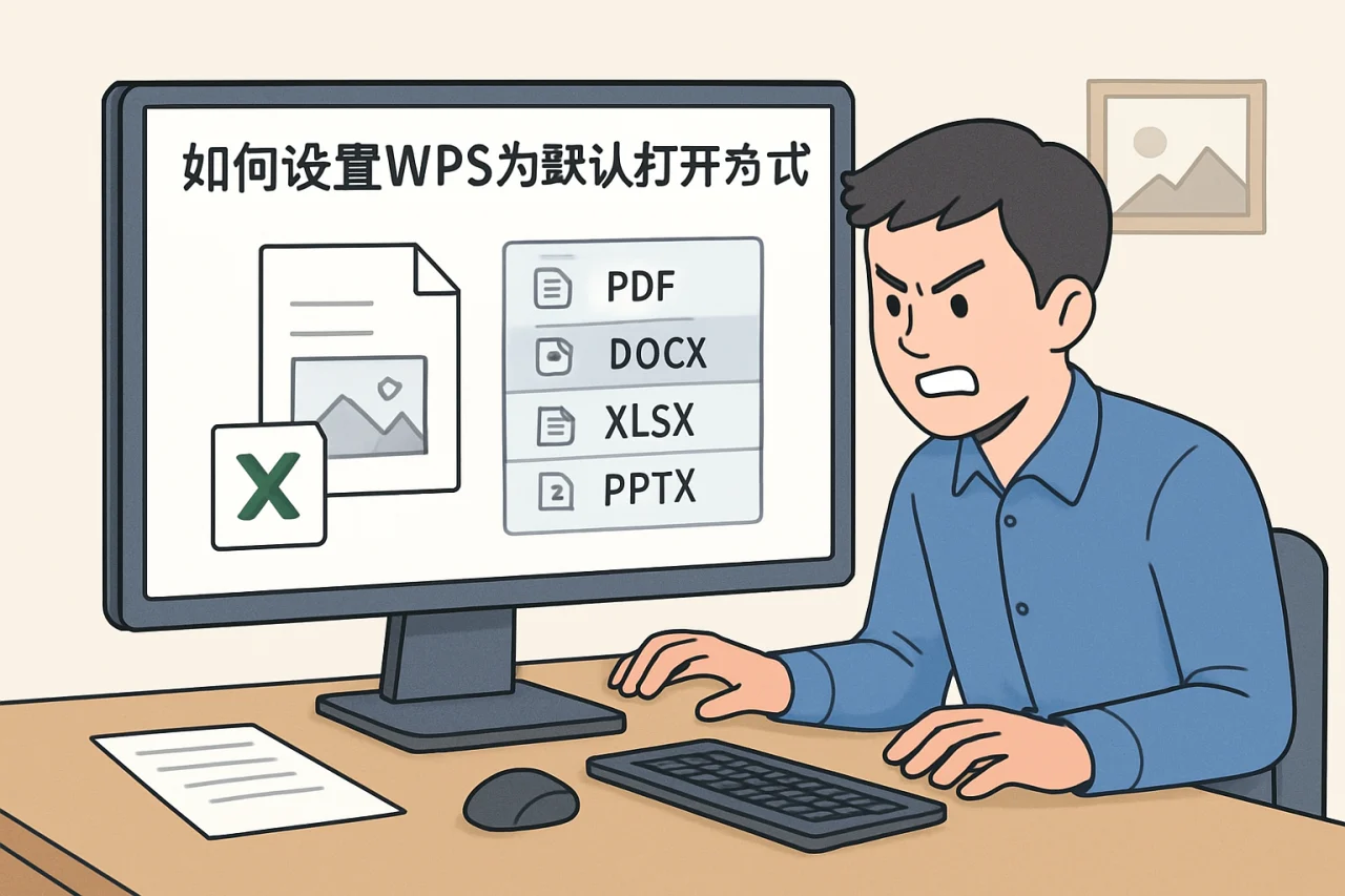 如何设置wps为默认打开方式