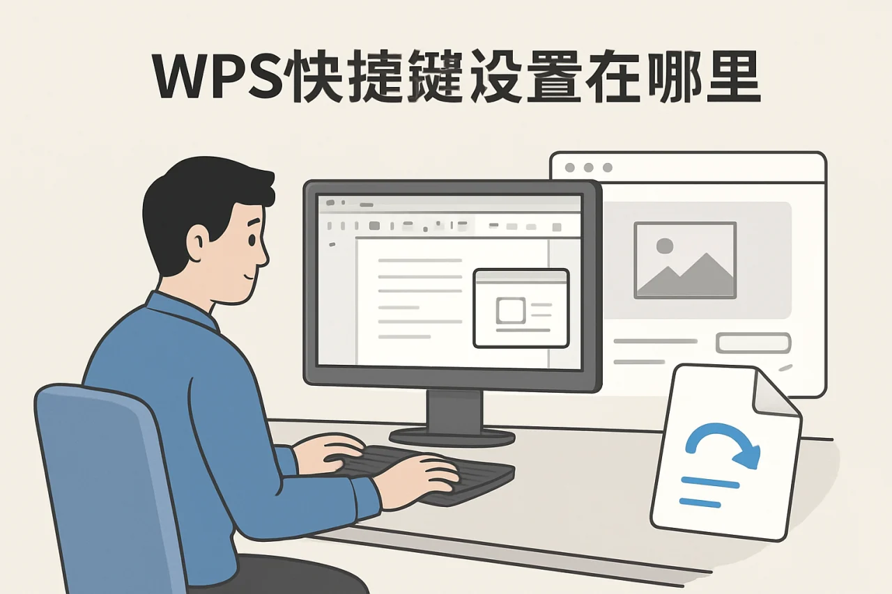 wps快捷键设置在哪里