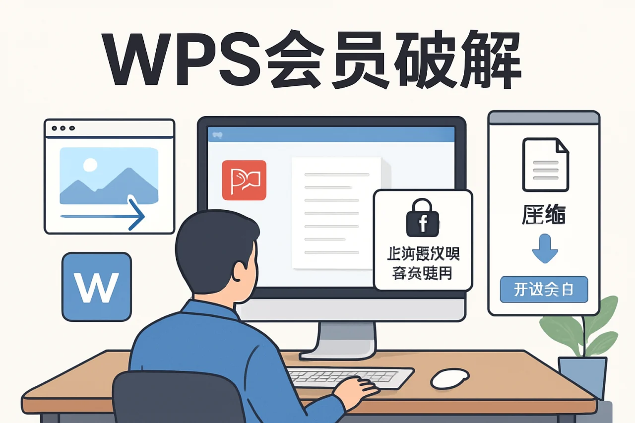 wps会员破解