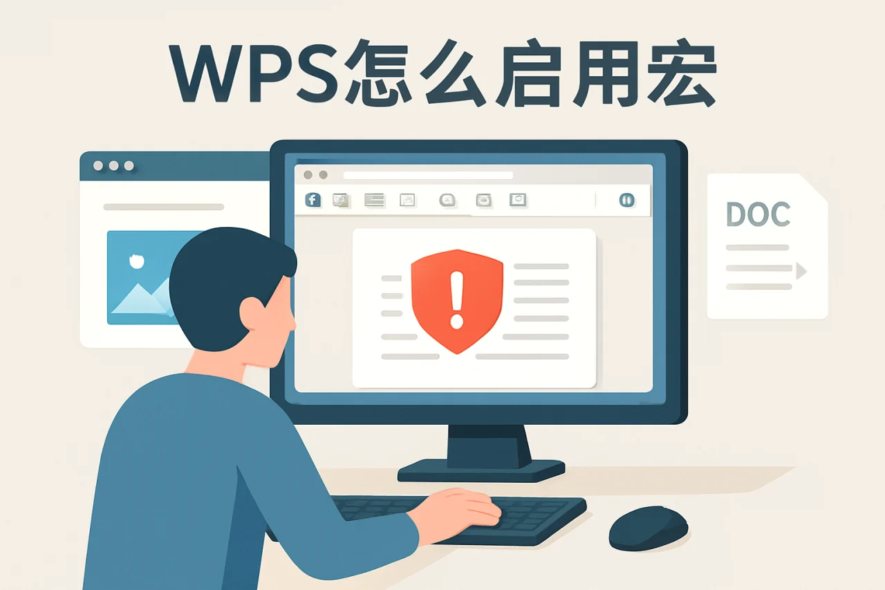 wps怎么启用宏