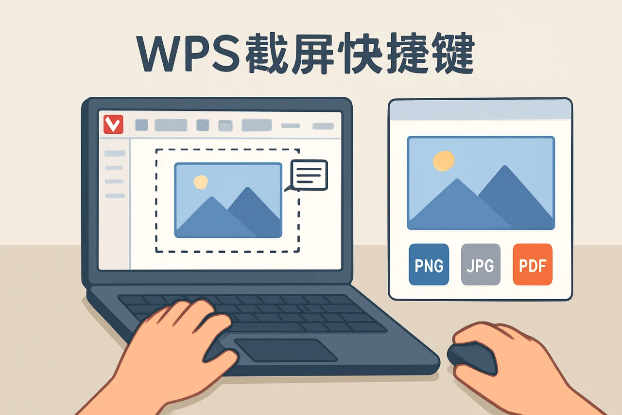 wps截屏快捷键
