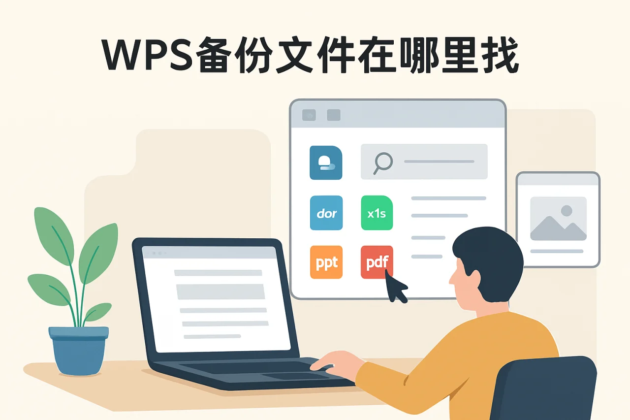 wps备份文件在哪里找