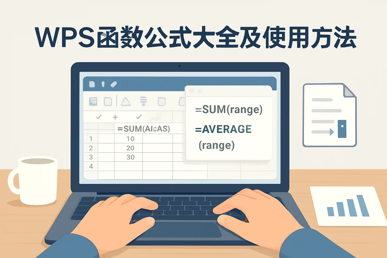 wps函数公式大全及使用方法